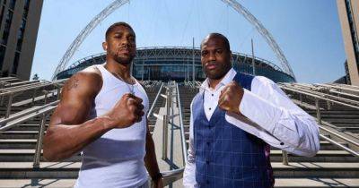 How to watch Anthony Joshua vs Daniel Dubois fight on TV and PPV