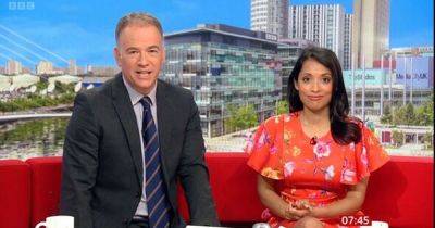 BBC Breakfast presenter forced to correct co-star in awkward blunder