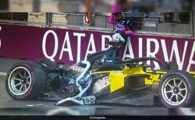 Esteban Ocon - Pierre Gasly - Video: Indian Racer Kush Maini Suffers Horrifying Crash In Formula 2 Azerbaijan GP Feature Race - sports.ndtv.com - Germany - Spain - Australia - India - Azerbaijan - county Jack - county Oliver