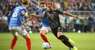 Bayern Munich - Michael Olise - Kylian Mbappe - Harry Kane - Ousmane Dembele - Bayer Leverkusen - Eintracht Frankfurt - European - Harry Kane nets his first hat-trick of the season as Bayern hammer Holstein Kiel - breakingnews.ie - Germany - county Union