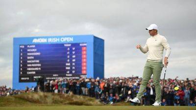 Rory McIlroy takes one-shot lead into final round of Irish Open