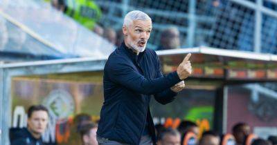 Jim Goodwin vents his main Rangers 'frustration' as Dundee Utd boss wanted 'cynical foul' to deny Tom Lawrence