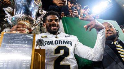 Colorado's Shedeur Sanders refuses to shake hands with Colorado State QB: 'You can't f--- with me'