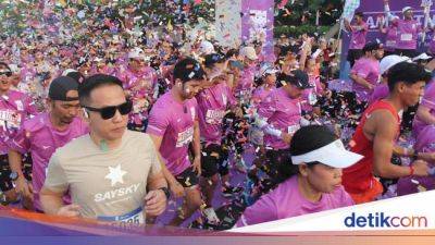 Meriahnya Ribuan Pelari Ikut Fun Run di GBK - sport.detik.com