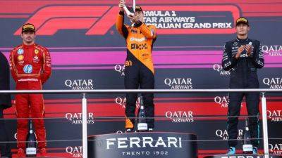 Max Verstappen - Sergio Perez - Charles Leclerc - Carlos Sainz - Oscar Piastri - Piastri hails Baku win as his most stressful and best yet - channelnewsasia.com - Australia - Azerbaijan