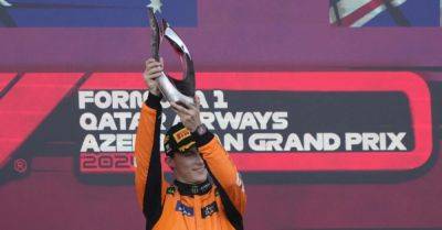 George Russell - Charles Leclerc - Oscar Piastri - Oscar Piastri savours Azerbaijan Grand Prix win after ‘high-risk’ overtake - breakingnews.ie - Australia - Azerbaijan