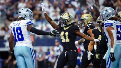 Derek Carr - Alvin Kamara - Saints spoil Cowboys' home opener as Alvin Kamara tallies 4 touchdowns in rout - foxnews.com - county Brown - county Cleveland