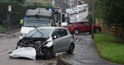 Man arrested for drug offences and failing to stop after smashing into car - manchestereveningnews.co.uk