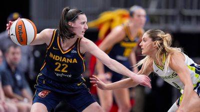 Caitlin Clark - Kelsey Mitchell - Nick Wright - Michael Conroy - Caitlin Clark scores career-high 35 points, sets WNBA rookie single-season scoring record - foxnews.com - Usa - state Indiana - state Minnesota