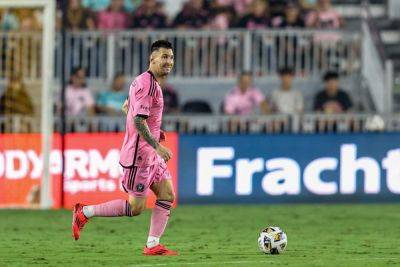 Messi scores twice in triumphant injury return for Miami