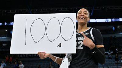 Aces' A'ja Wilson first to score 1,000 points in single season - ESPN