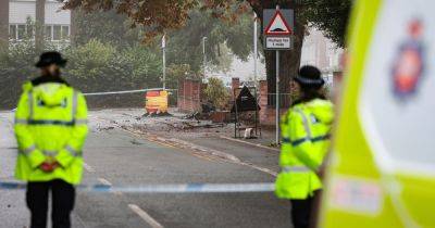 LIVE: Stolen car smashes into a wall amid police pursuit as officers close off road - latest updates