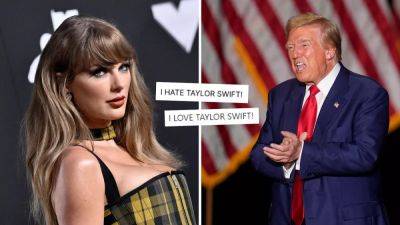 'I love Taylor Swift!' trends as backlash against Donald Trump’s ‘hate’ post intensifies