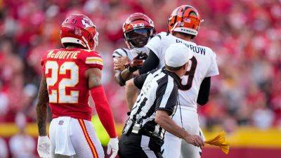 Patrick Mahomes - Evan Macpherson - Nick Wright - Bengals' Ja'Marr Chase hurled 'abusive language' toward ref which caused crucial penalty, official says - foxnews.com - Usa - state Missouri