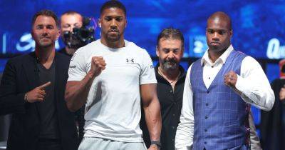 Anthony Joshua - Daniel Dubois - Liam Gallagher - Filip Hrgovic - Anthony Joshua vs Daniel Dubois fight time, undercard, TV channel and PPV cost - manchestereveningnews.co.uk - Britain