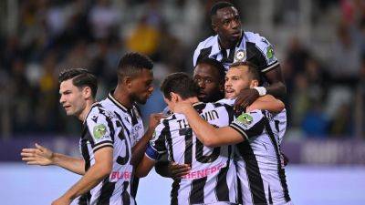 Euro wrap: Udinese hit top spot in Italy after thrilling comeback win