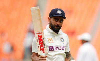 Zak Crawley - Virat Kohli - Sachin Tendulkar - Royal Challengers Bengaluru - After Rinku Singh, Another India Newcomer Gifted Bat By Virat Kohli. This Time It Is... - sports.ndtv.com - South Africa - India - Bangladesh