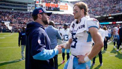 Will Levis - Titans coach Brian Callahan doesn't hold back on 'dumb' turnover by Will Levis: 'He cost us points' - foxnews.com - New York - state Tennessee - state Illinois