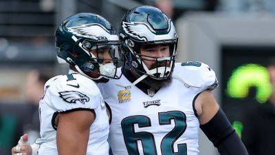 Jason Kelce - Jalen Hurts shares heartfelt words with ex-Eagles teammate Jason Kelce: 'I love you' - foxnews.com - Usa - New York - county Eagle