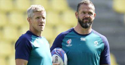 Simon Easterby set to fill in for Andy Farrell as Ireland coach on interim basis