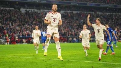 Champions League wrap: Kane bags four as Bayern run riot