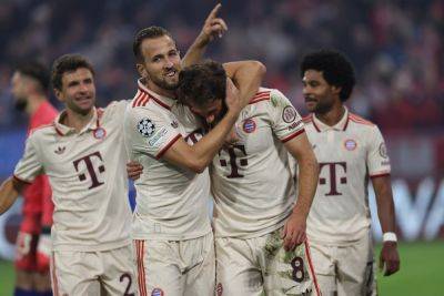 Kane scores four as Bayern put nine past Zagreb in the Champions League