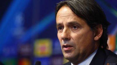 Inter's Inzaghi downplays Champions League 'rematch' with Man City