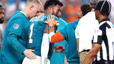 Dolphins place QB Tua Tagovailoa on injured reserve after latest concussion