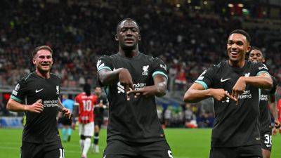 Christian Pulisic - Paulo Fonseca - Virgil Van-Dijk - Dominik Szoboszlai - Arne Slot - Arne Slot happy with Liverpool character after AC Milan triumph - rte.ie - Netherlands - county Forest - Liverpool