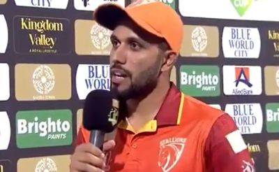 "Happy That We Lost": Pakistan Star's Bizarre Post-Match Remark Goes Viral - sports.ndtv.com - Pakistan