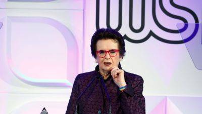 Billie Jean King set to make history with Congressional Gold Medal - ESPN