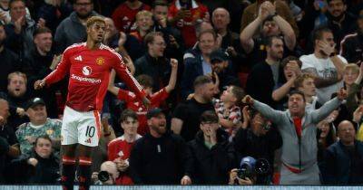 Christian Eriksen - Marcus Rashford - Alejandro Garnacho - I spotted Marcus Rashford revive something vs Barnsley that speaks volumes about Man United star - manchestereveningnews.co.uk