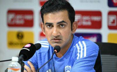 Focusing On Red-Ball Cricket Will Help Advance Indian Cricket: Gautam Gambhir