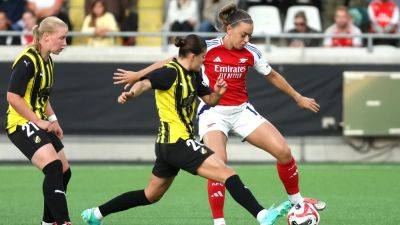 Alessia Russo - Manuela Zinsberger - Arsenal slump to frustrating defeat to Hacken - rte.ie - Sweden