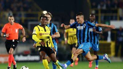 Gittens brace leads Dortmund to 3-0 win over Club Brugge