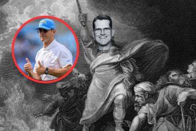 Jim Harbaugh Gets Biblical With The Media, Likens Himself To 'Moses'