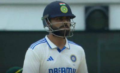 Virat Kohli - Rohit Sharma - Watch: Virat Kohli Disappoints On Home Test Return; Rohit Sharma's Reaction Says It All - sports.ndtv.com - India - Bangladesh - Pakistan