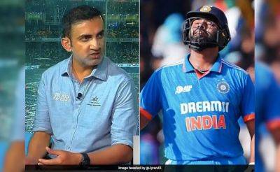 Rohit Sharma - Team India - Gautam Gambhir - "There'll Be Disagreements": Gautam Gambhir's Honest Take On Working With Rohit Sharma - sports.ndtv.com - Australia - New Zealand - India - Bangladesh - Pakistan