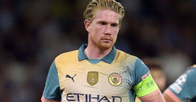 Kevin De-Bruyne - Simone Inzaghi - Pep Guardiola - Kevin De Bruyne a doubt to face Arsenal after frustrating night for Man City - breakingnews.ie - Britain - Belgium - Italy