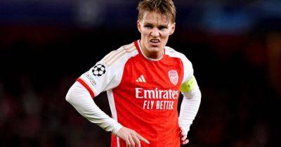 Mikel Arteta - Declan Rice - Martin Odegaard - Arsenal star Martin Odegaard out for ‘a while’ with ‘significant’ ankle damage - breakingnews.ie - Italy - Norway