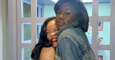 'Fan girl moment': Rhasidat Adeleke meets Rihanna at London beauty event