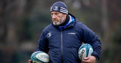 Robin McBryde on Leinster's depth: 'It is a luxury that isn't lost on me'