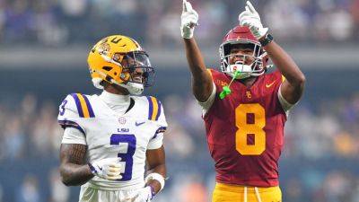 No. 23 USC Trojans upset No. 13 LSU Tigers in Las Vegas - ESPN