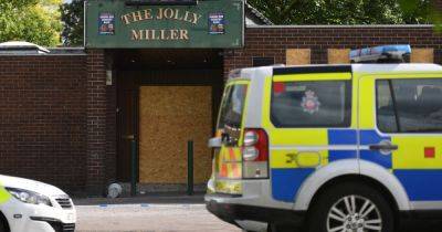 It was the heart of its north Manchester estate... now it needs demolishing after 'vandalism by squatters'