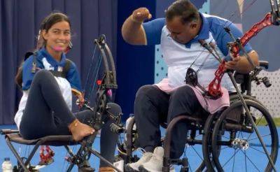 Indian Duo Of Sheetal Devi And Rakesh Kumar Wins Bronze At Paris Paralympics 2024 - sports.ndtv.com - Italy - India - Iran