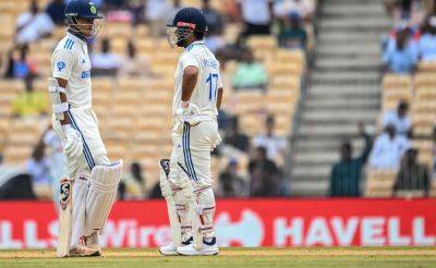 Rohit Sharma - Yashasvi Jaiswal - Rishabh Pant - "Bach Gaya...": Yashasvi Jaiswal, Rishabh Pant Make A Mess In Running But Survive - sports.ndtv.com - India - Bangladesh