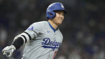 Dave Roberts - Shohei Ohtani makes baseball history with first 50-homer, 50-steal season - channelnewsasia.com - Usa - Japan - county Miami - Los Angeles