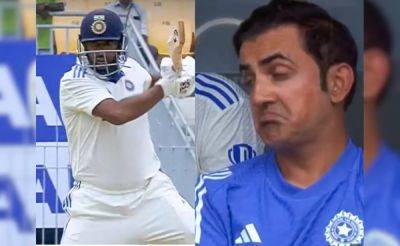 Gautam Gambhir's Priceless Reaction As Ravichandran Ashwin Slams Bangladesh Star Pacer For Boundary