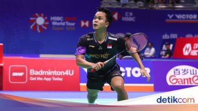 China Open 2024: Anthony Ginting Terhenti di Perempatfinal