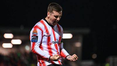 Johnny Kenny - Shamrock Rovers - Michael Duffy - Patrick Maceleney - Brian Maher - Derry City - Controversial penalty denies Shamrock Rovers a big win at Derry City - rte.ie - Ireland